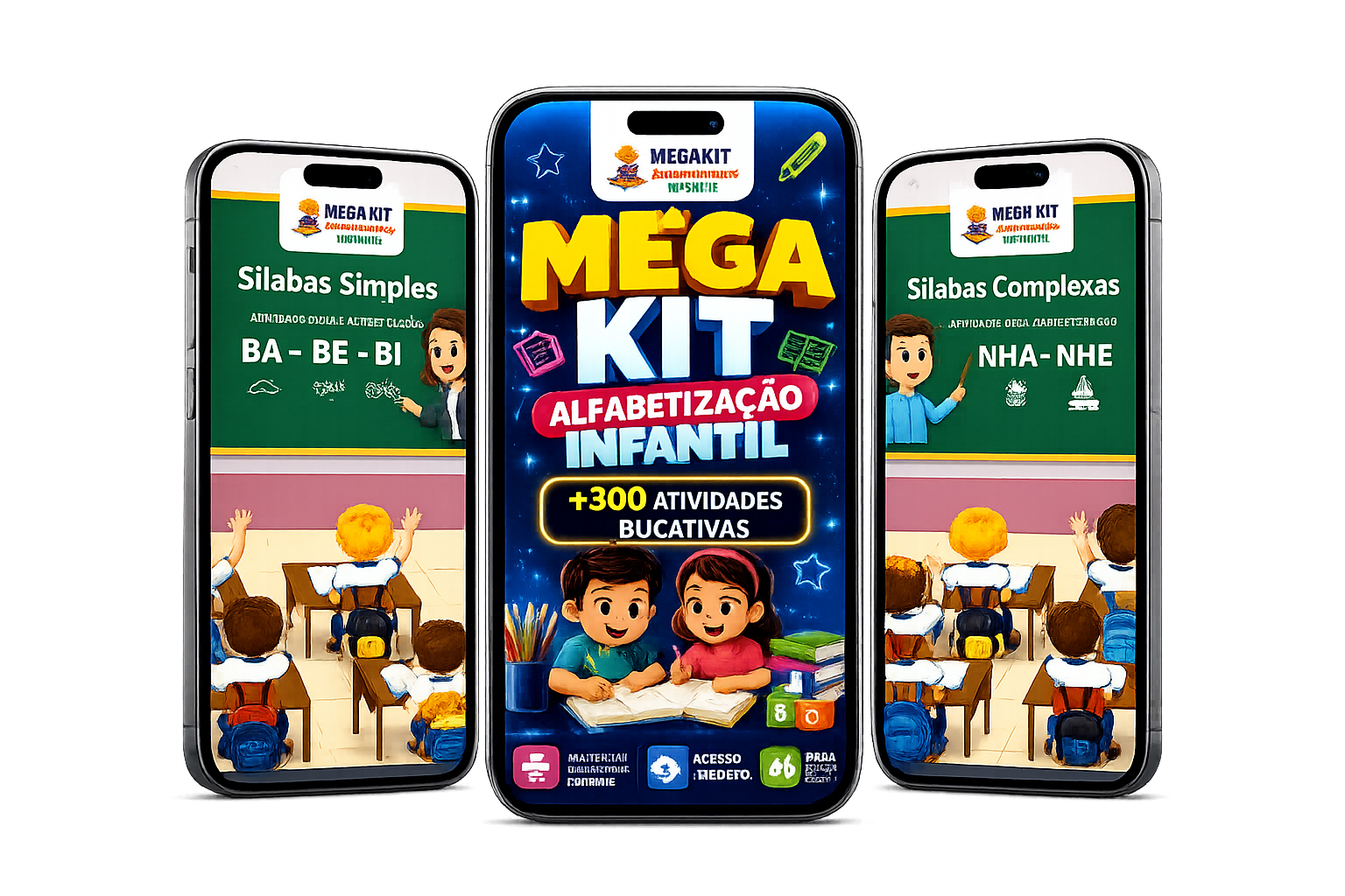 Mega Kit Alfabetização Infantil
